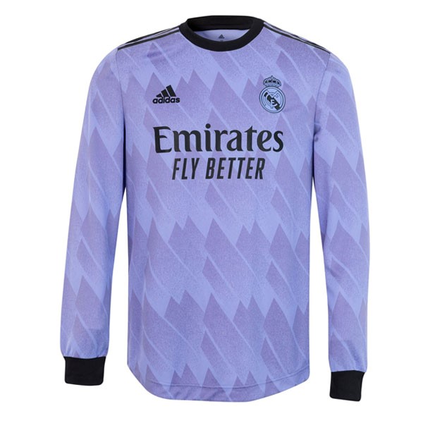 Tailandia Camiseta Real Madrid Segunda equipo ML 2022-23